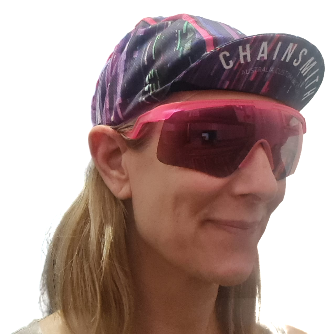 CHAINSMITH CUSTOMISED CYCLING CAP ACCESSORY SYDNEY AUSTRALIA BIKE SHOP