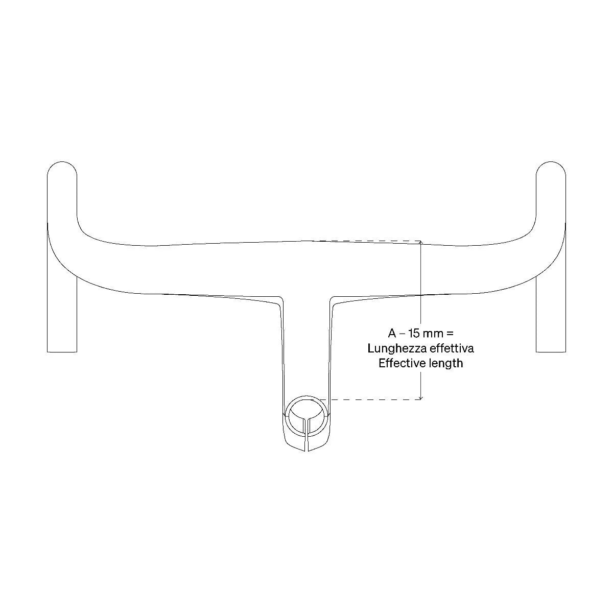 DEDA ELEMENTI ALANERA DCR INTEGRATED CARBON HANDLEBAR CYCLING SYDNEY AUSTRALIA BIKE SHOP