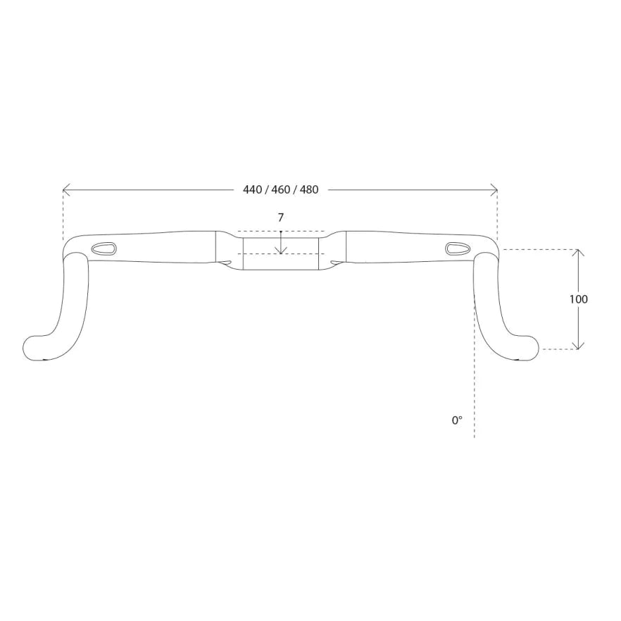 DEDA ELEMENTI GERA CARBON HANDLEBAR CYCLING SYDNEY AUSTRALIA BIKE SHOP