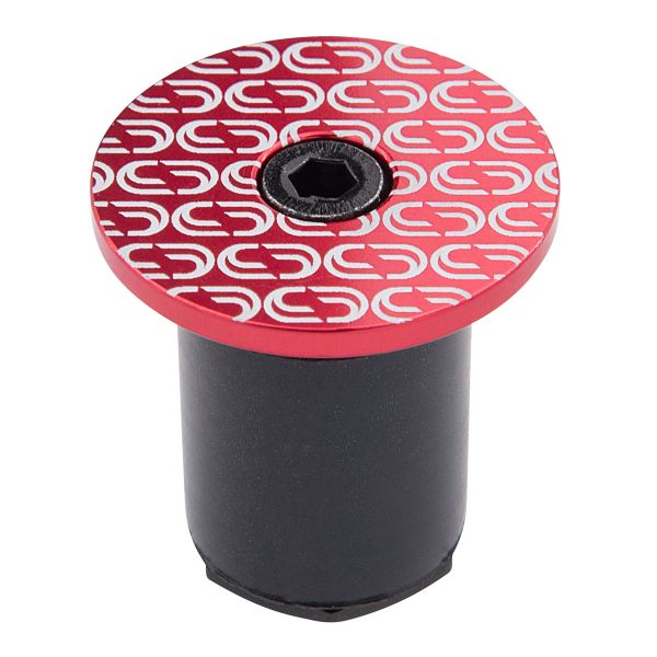 DEDA ELEMENTI LOOP BAR TAPE END PLUGS RED CYCLING SYDNEY AUSTRALIA BIKE SHOP