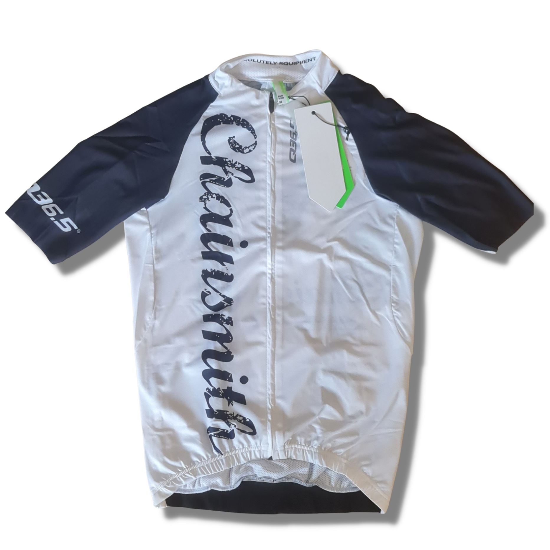 Q36.5 MENS JERSEY SHORT SLEEVE CHAINSMITH WHITE NAVY CYCLING SYDNEY AUSTRALIA BIKE SHOP