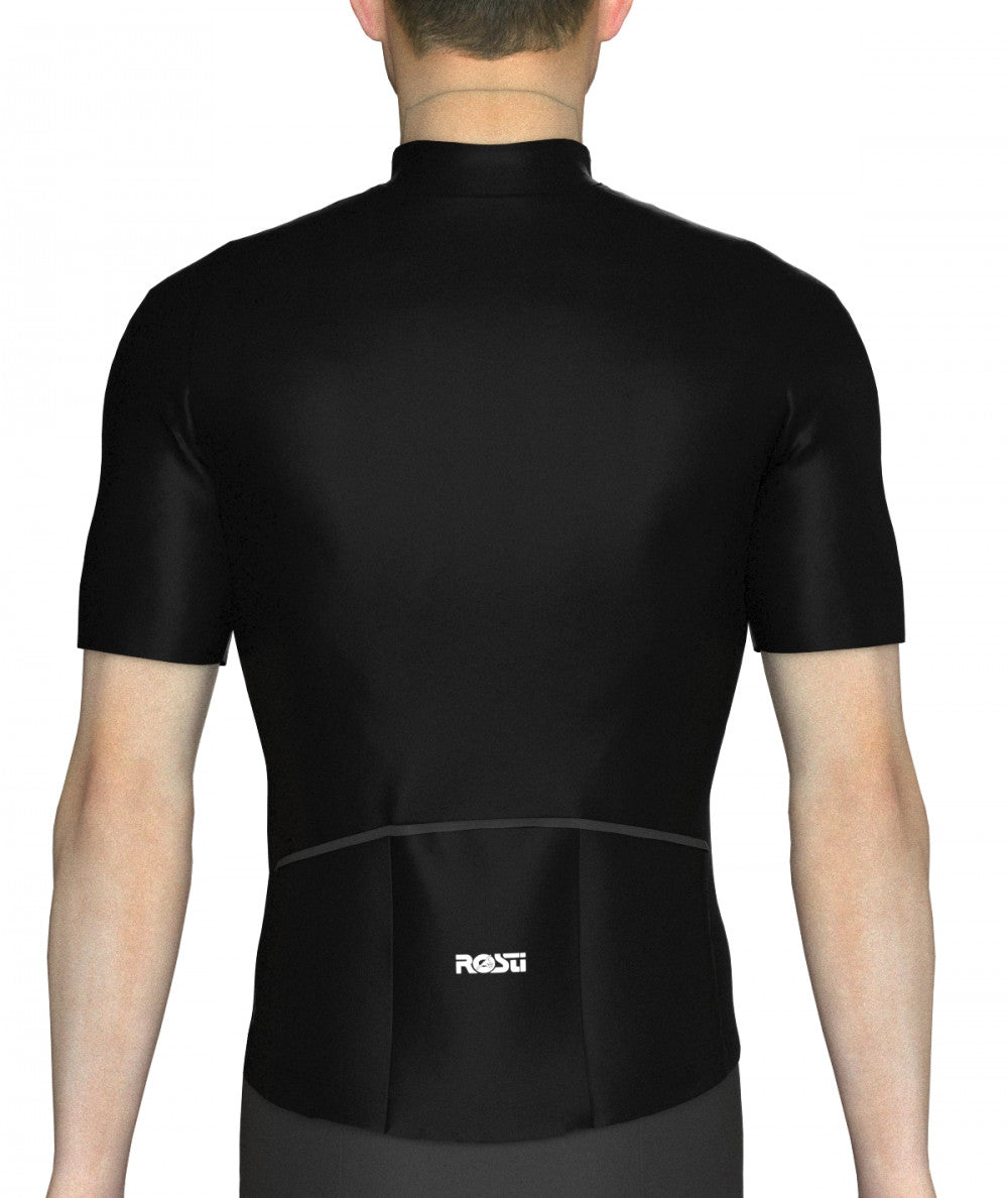 ROSTI NIMBO MENS JERSEY BLACK CYCLING SYDNEY AUSTRALIA BIKE SHOP