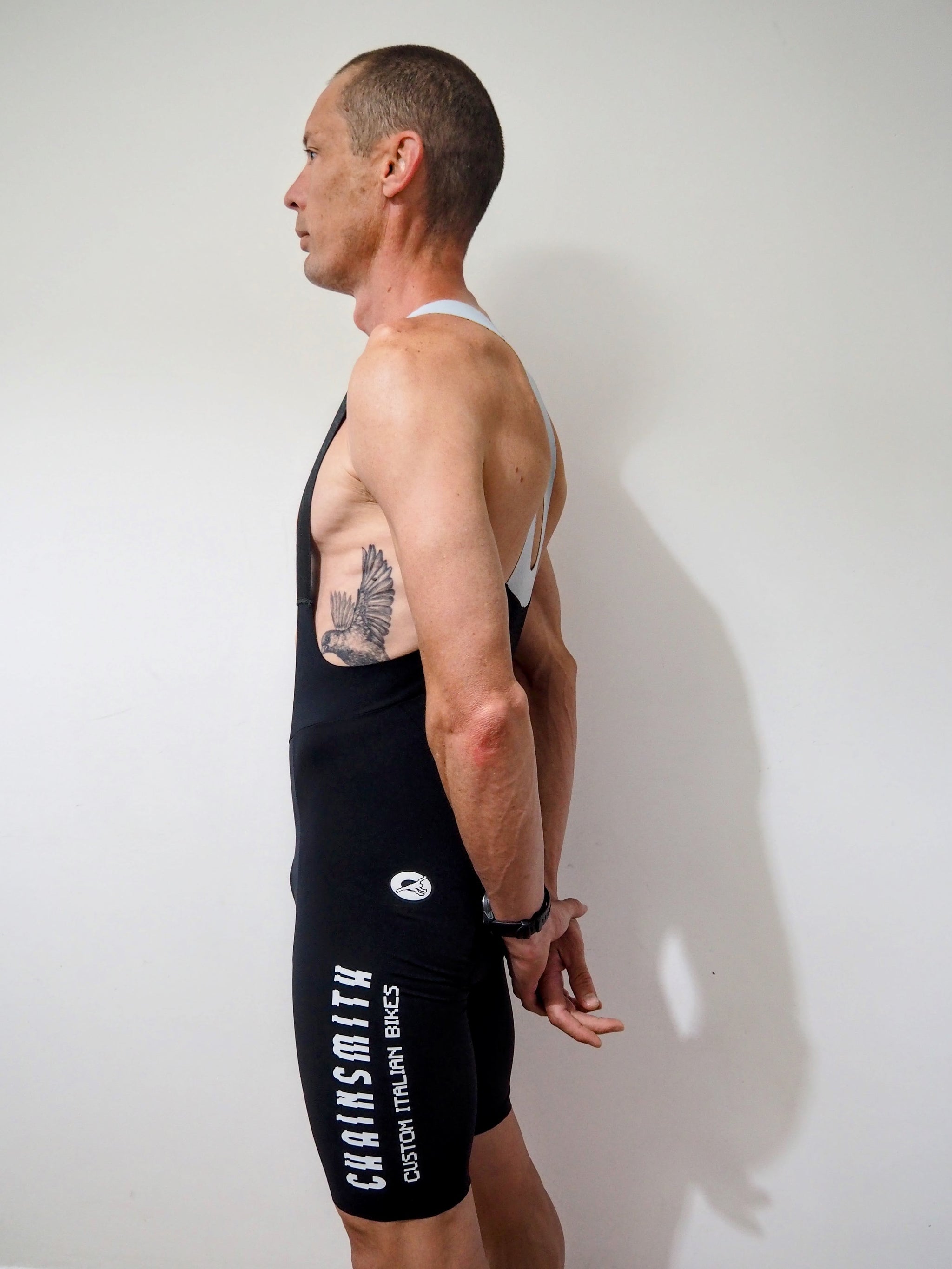 ROSTI CHAINSMITH TEAM BIBSHORT SIDE PROFILE