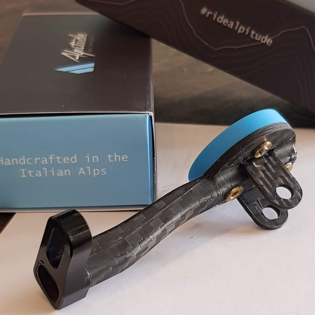 ALPITUDE CARBON COMPUTER MOUNT (WITH CAMERA OR LIGHT COMBO) CHAINSMITH BIKE SHOP
