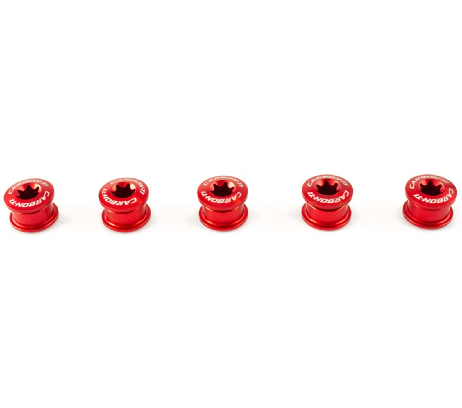 CARBON TI X-FIX ROAD CHAINRING BOLT SET 5 BLACK CYCLING SYDNEY AUSTRALIA BIKE SHOP