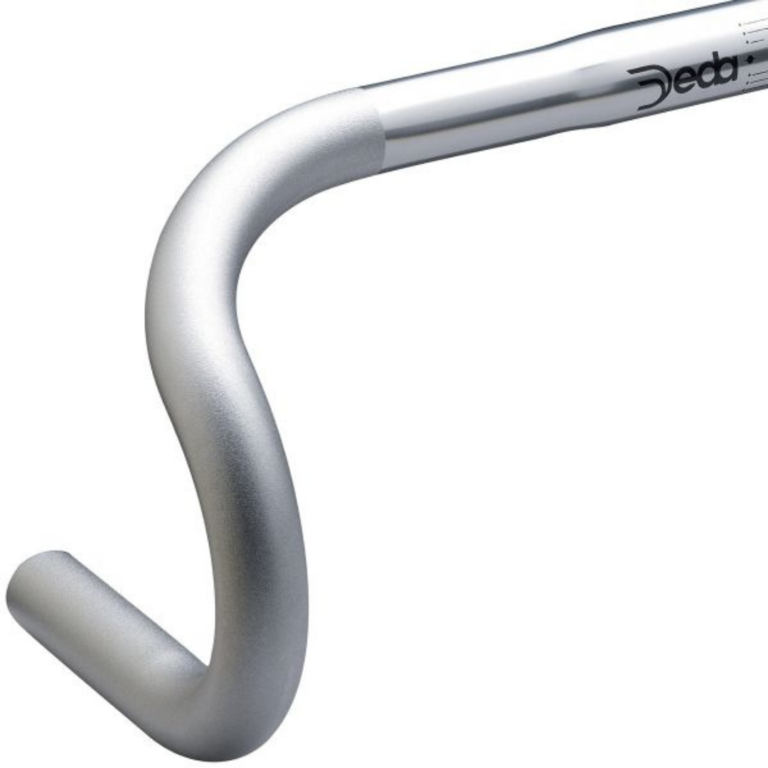 DEDA ELEMENTI SPECIALE 26 SHALLOW ALLOY HANDLEBAR  SILVER CYCLING SYDNEY AUSTRALIA BIKE SHOP
