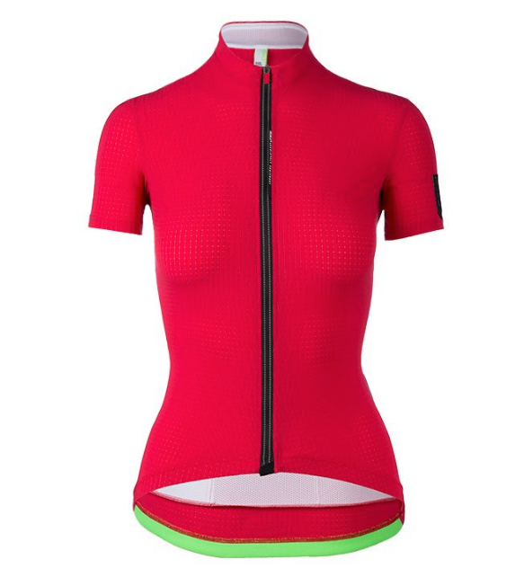 Q36.5 WOMENS JERSEY PINSTRIPE RED CYCLING SYDNEY AUSTRALIA BIKE SHOP