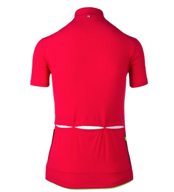 Q36.5 WOMENS JERSEY PINSTRIPE RED CYCLING SYDNEY AUSTRALIA BIKE SHOP