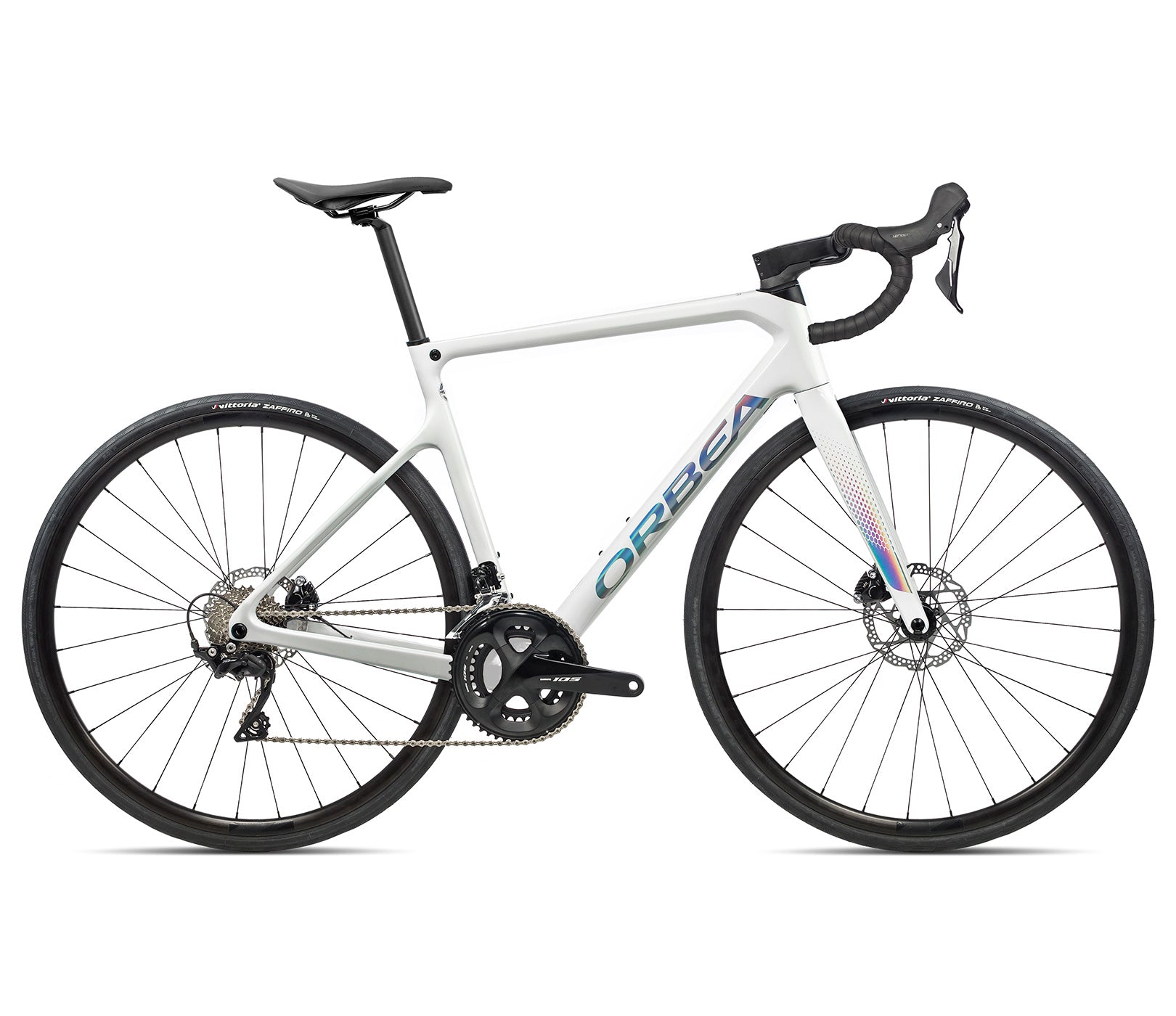 ORBEA ORCA M30 WHITE IRIS GLOSS FACTORY COMPLETE ROAD BIKE CHAINSMITH BIKE SHOP