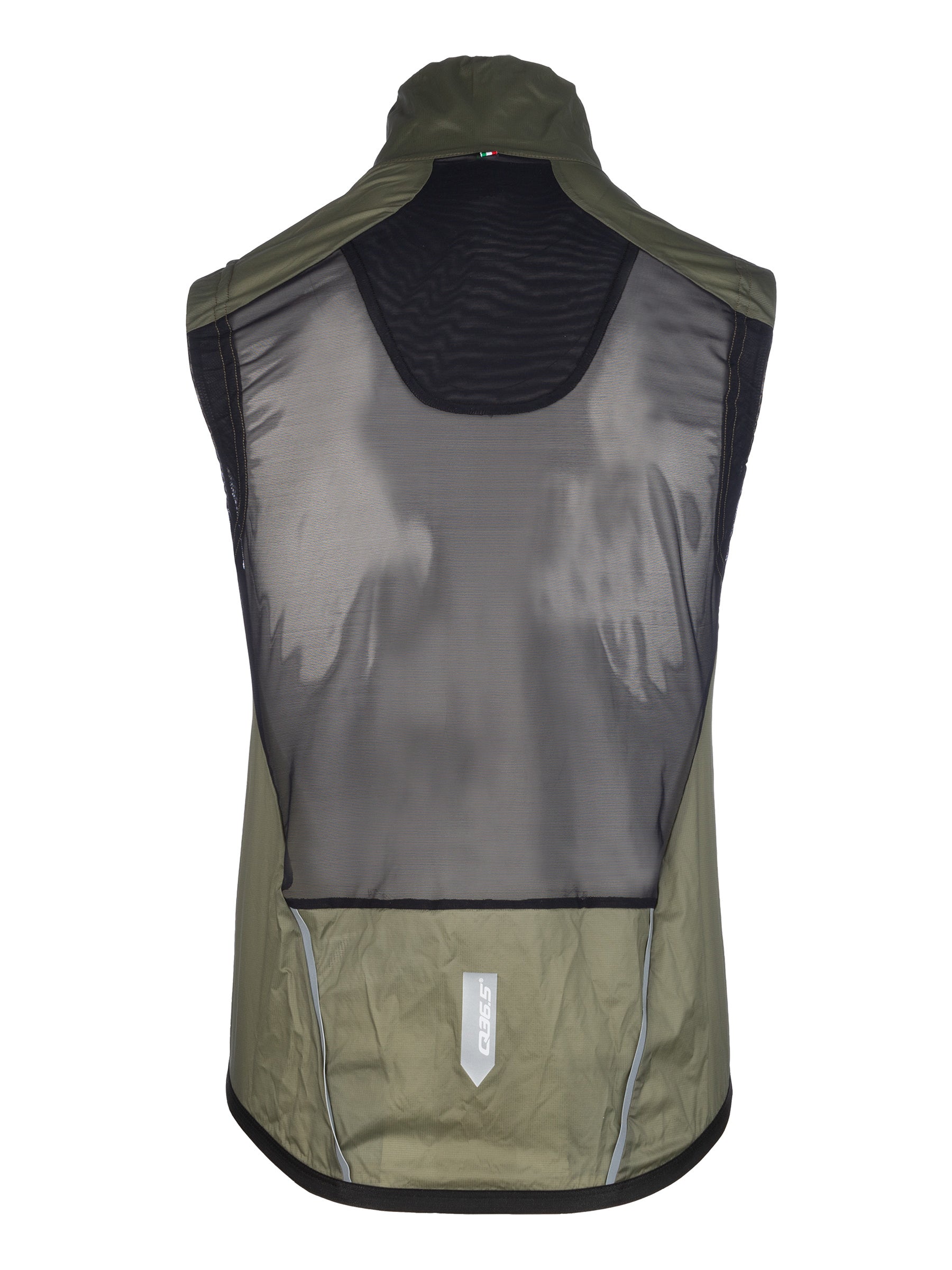 Q36.5 AIR SHELL WIND VEST MEN OLIVE GREEN CYCLING SYDNEY AUSTRALIA BIKE SHOP