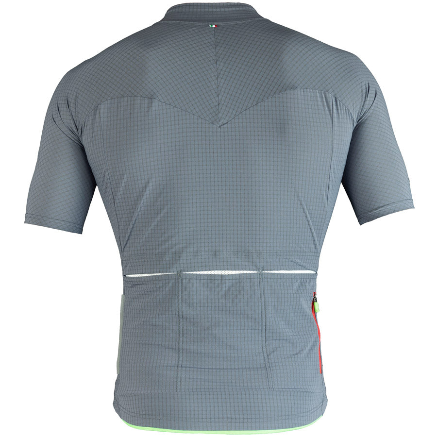 Q36.5 PINSTRIPE MENS SHORT SLEEVE JERSEY TITANIUM CYCLING SYDNEY AUSTRALIA BIKE SHOP