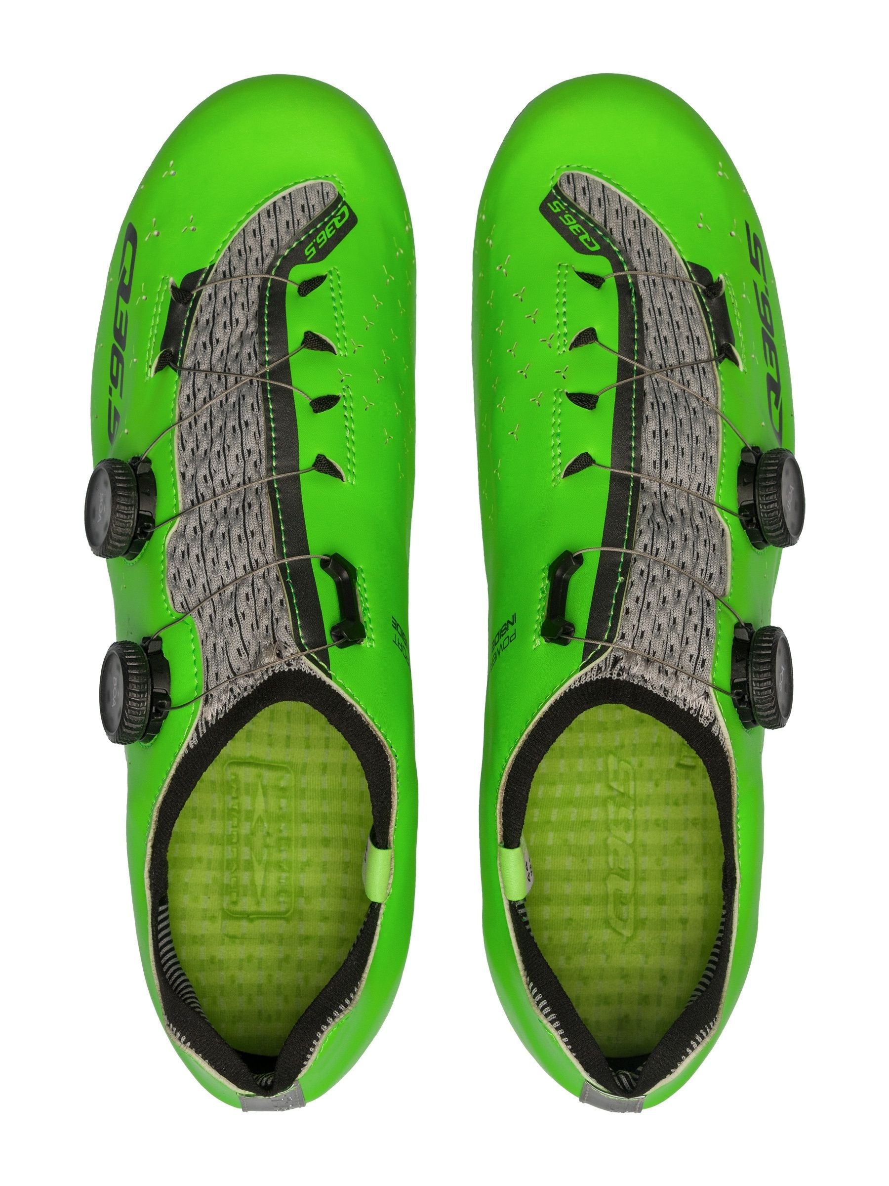 Q36.5 UNIQUE ROAD SHOES GREEN FLUO CYCLING SYDNEY AUSTRALIA BIKE SHOP