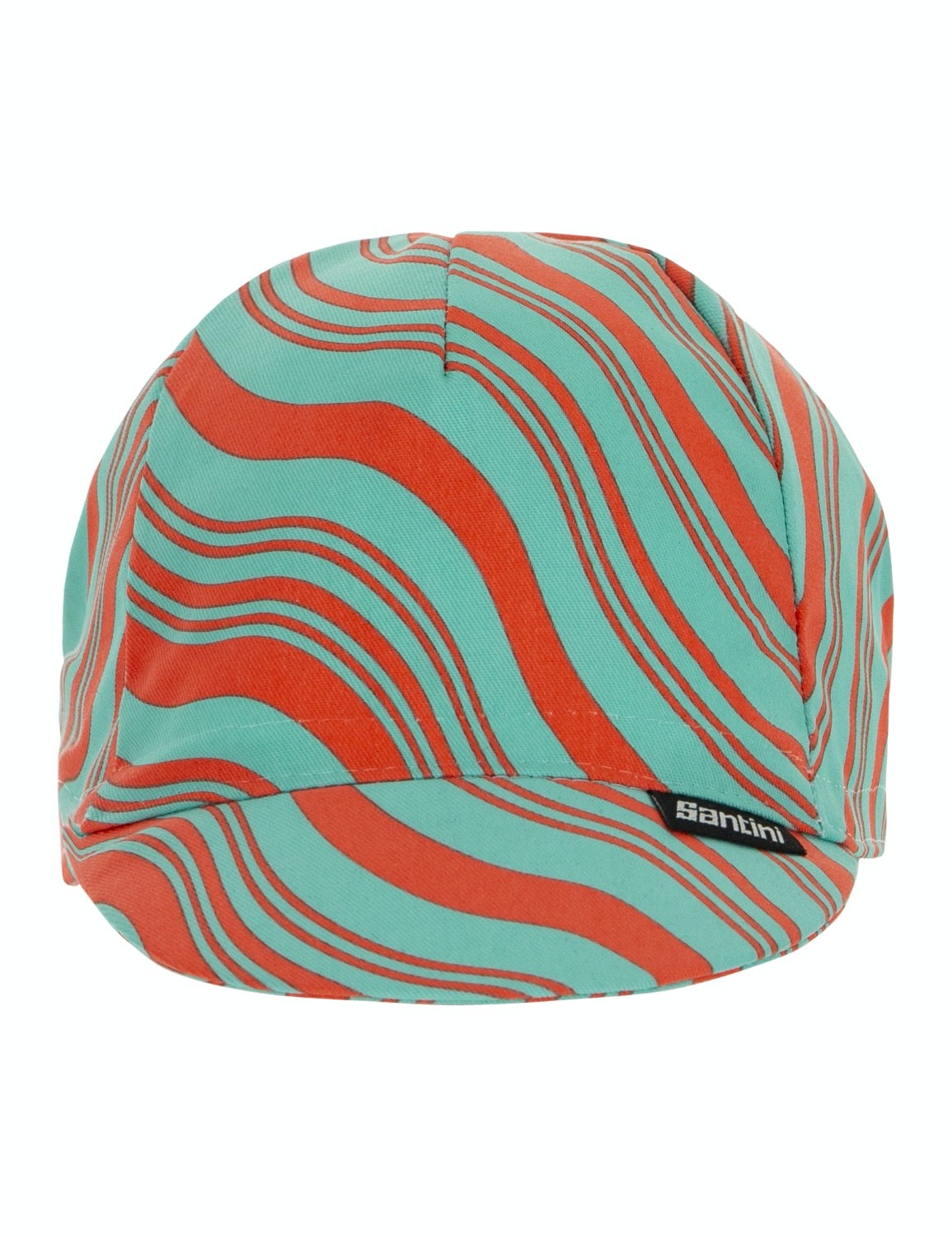 SANTINI SMS KINETIC CYCLING CAP AQUA ACCESSORY CHAINSMITH BIKE SHOP