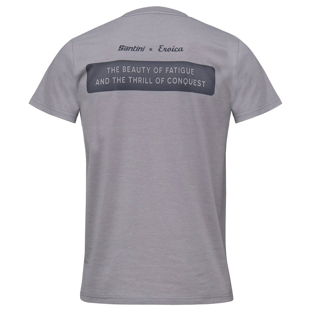 SANTINI T-SHIRT EROICA EPOCA GREY ACCESSORY – CHAINSMITH BIKE SHOP