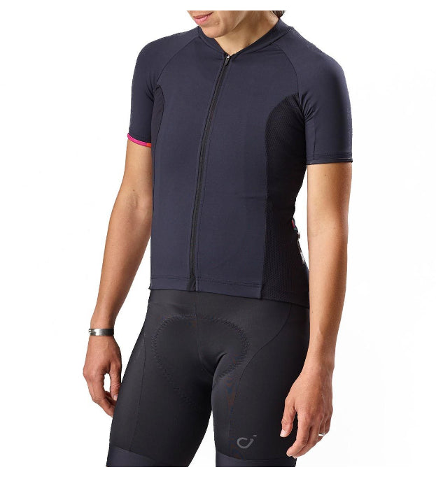 VELOCIO BLACK SIGNATURE WOMENS JERSEY CYCLING SYDNEY AUSTRALIA BIKE SHOP