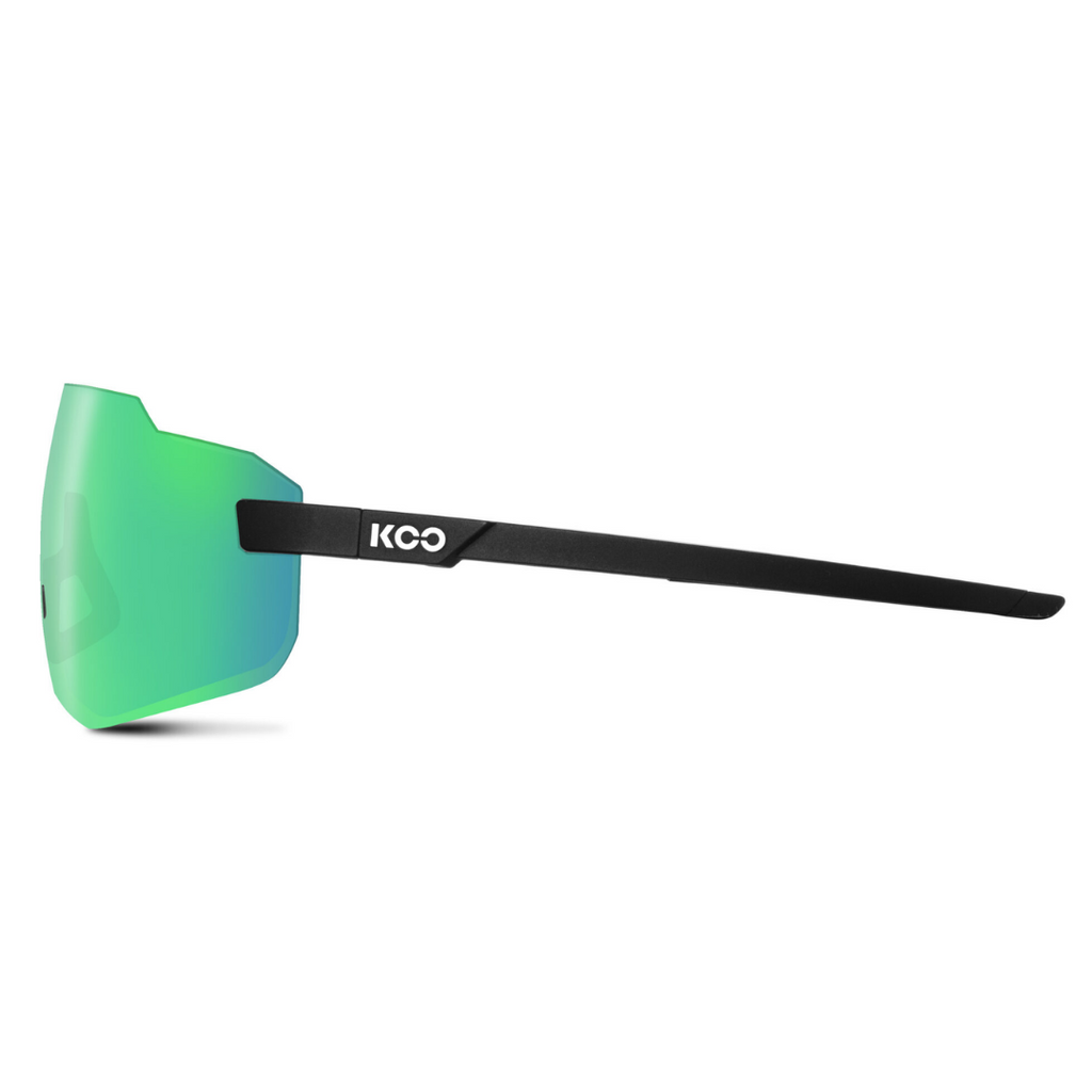 アクセサリー kask koo supernova black matt / green SUNGLASSES KOO SUPERNOVA BLACK MATT GREEN MIRROR LENS