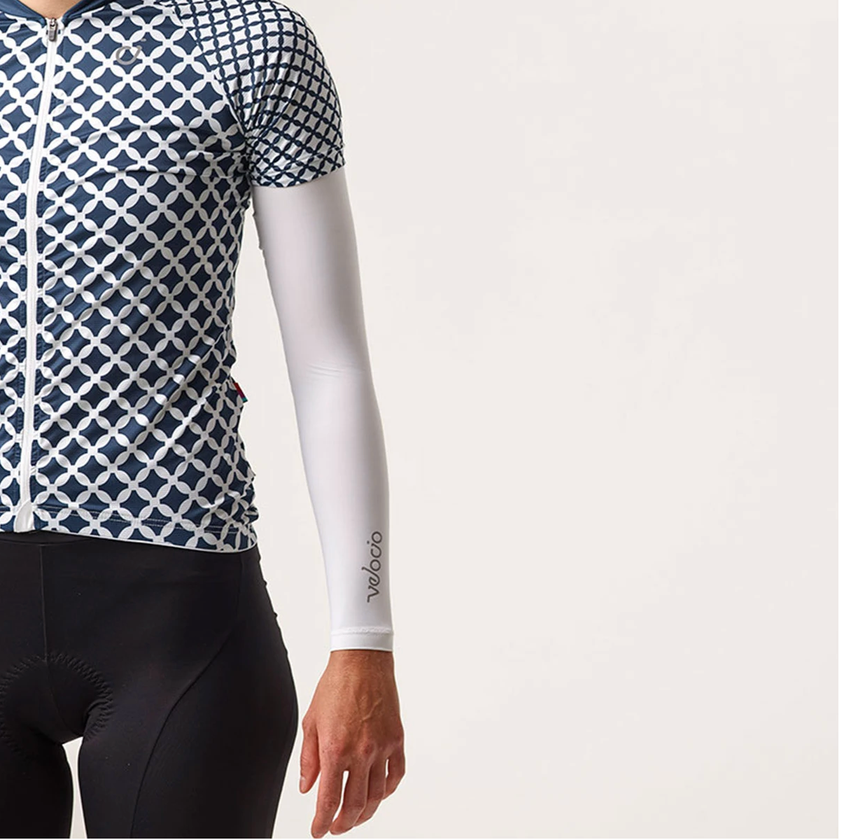 VELOCIO ARM SCREEN SUN PROTECTOR NAVY CYCLING SYDNEY AUSTRALIA BIKE SHOP