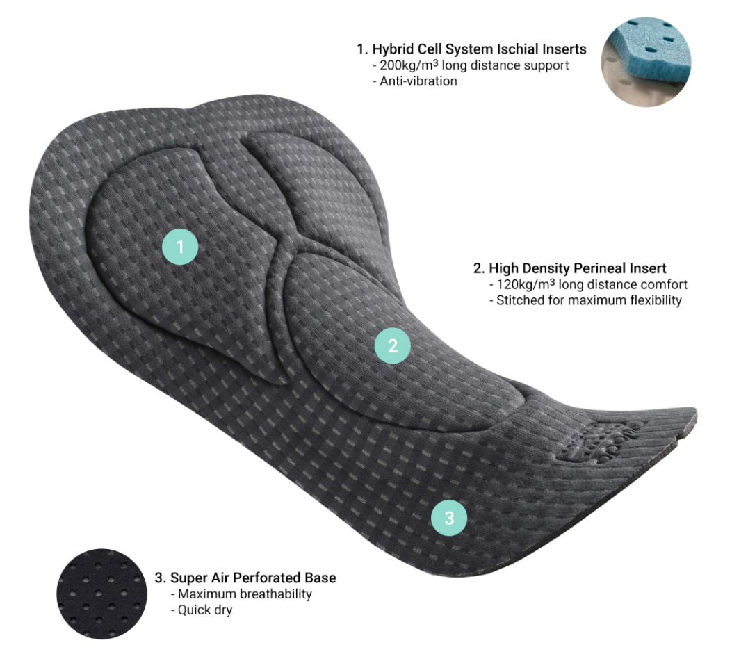 VELOCIO SIGNATURE FLYFREE WOMENS BIB SHORT CYCLING SYDNEY AUSTRALIA BIKE SHOP