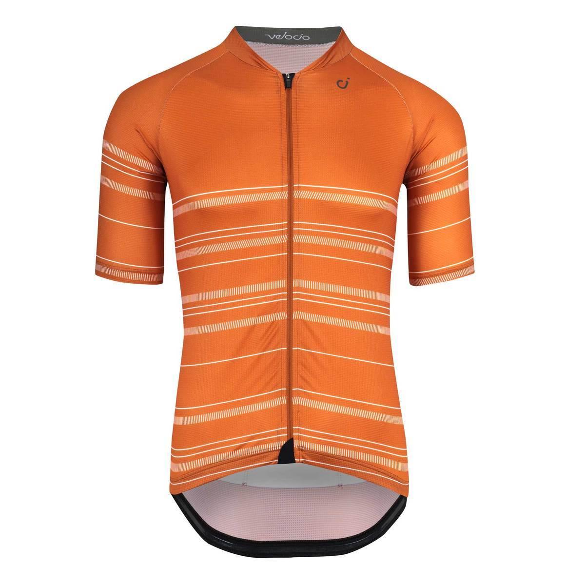 VELOCIO ULTRALIGHT HARVEST MENS JERSEY BURNT ORANGE CYCLING SYDNEY AUSTRALIA BIKE SHOP