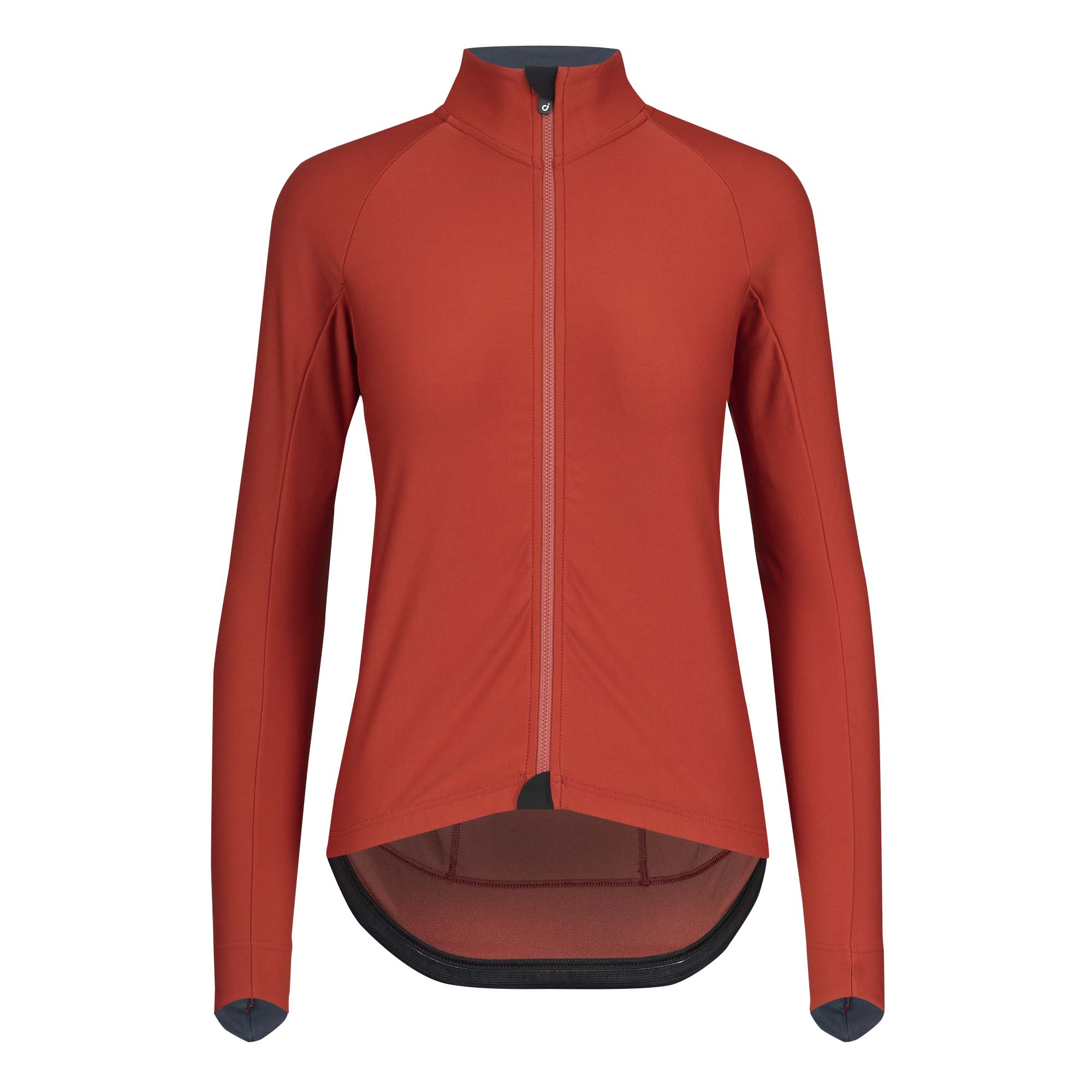 VELOCIO WOMENS JERSEY THERMAL LONG SLEEVE DARK RED CYCLING SYDNEY AUSTRALIA BIKE SHOP