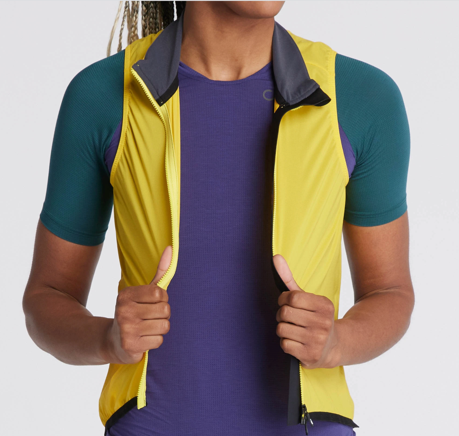 VELOCIO WOMENS ULTRALIGHT VEST LEMON YELLOW CYCLING SYDNEY AUSTRALIA BIKE SHOP