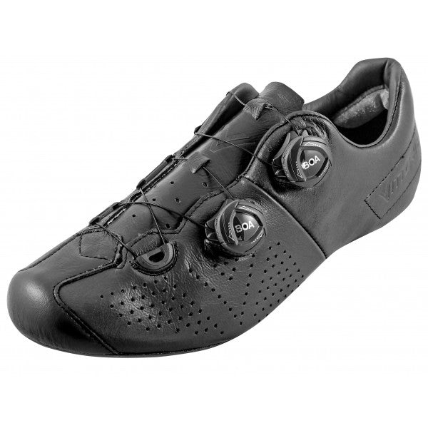 VITTORIA LA TECNICA KANGAROO LEATHER CYCLING SHOES BLACK CYCLING SYDNEY AUSTRALIA BIKE SHOP