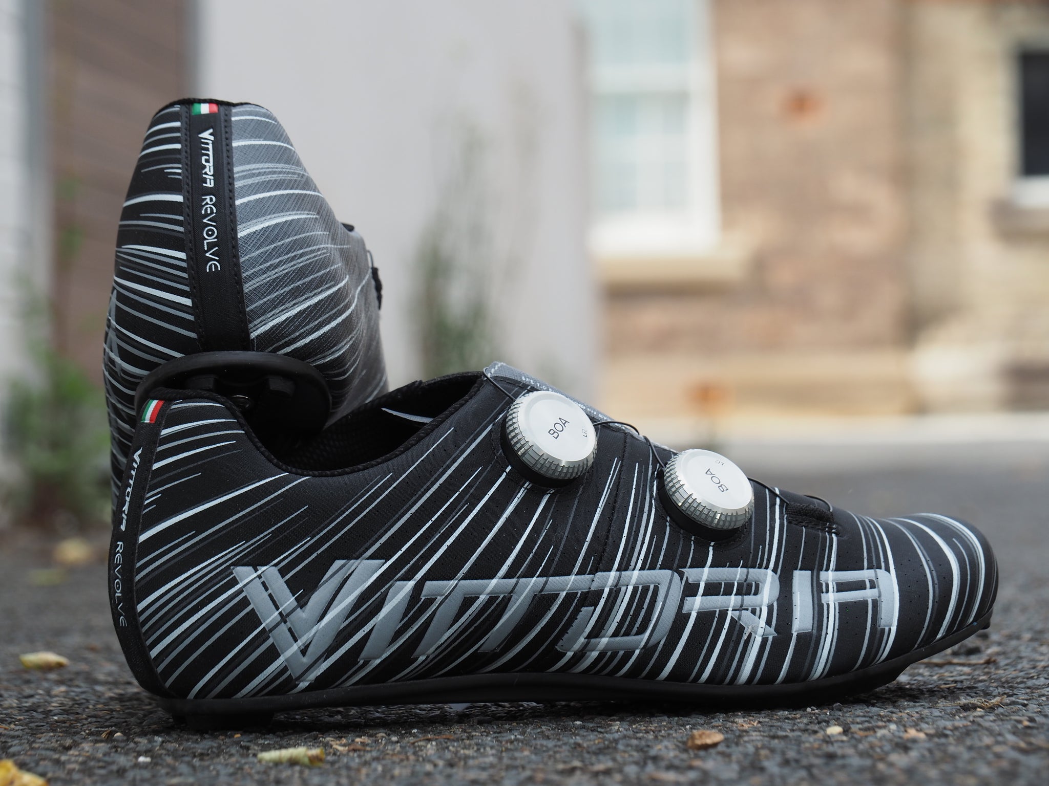 VITTORIA REVOLVE CYCLING SHOES SILK MATT BLACK SYDNEY AUSTRALIA BIKE SHOP