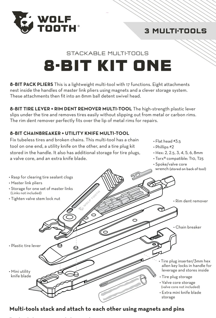 WOLF TOOTH 8-BIT KIT ONE CYCLING SYDNEY AUSTRALIA BIKE SHOP