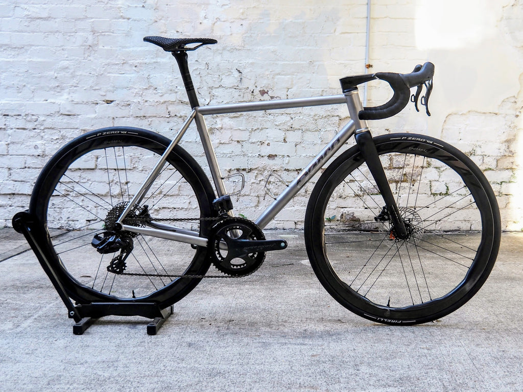 The Cicli Barco Marconi: Stainless Precision Road Bike