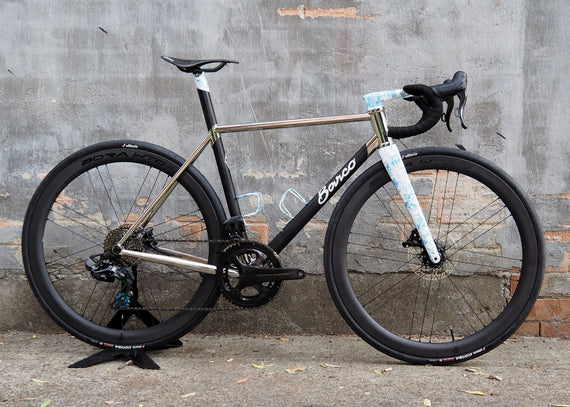 Cicli Barco Quinta Strada | Custom Italian Steel Road Bike | Chainsmith Australia