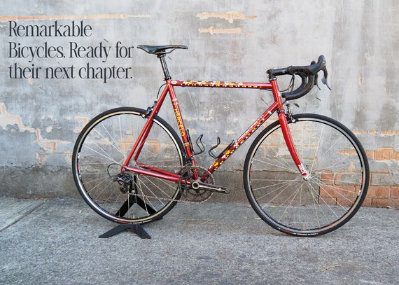 A Considered Way to Sell a Remarkable Bicycle