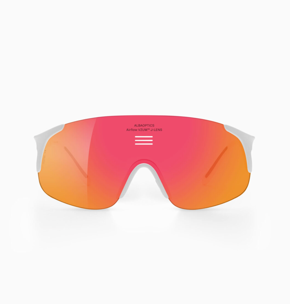 fRONT profile of Alba Optics JUMBO black frame with VZUM photochromic lens