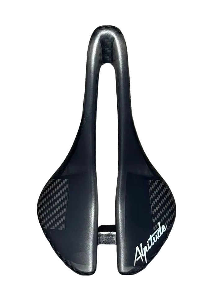Alpitude Gardena Giro 2026 limited edition carbon saddle top view