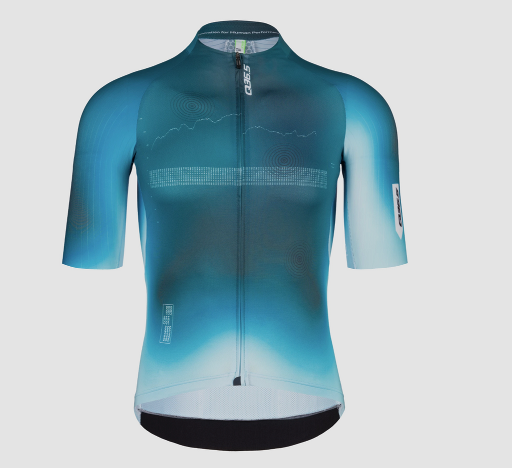 BLUE Q36.5 CYCLING JERSEY FOR RIDERS