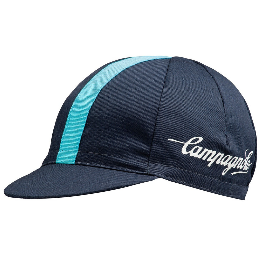 CAMPAGNOLO CLASSIC BLUE CYCLING CAP ACCESSORY SYDNEY AUSTRALIA BIKE SHOP