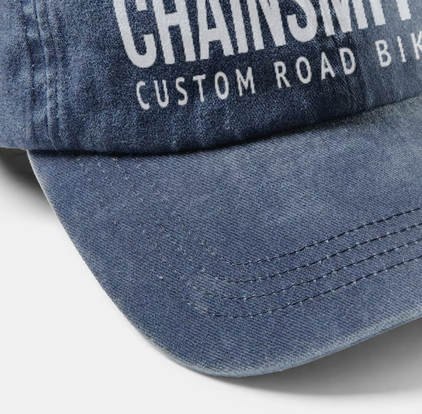 CHAINSMITH CUSTOMISED CHARCOAL CAP ACCESSORY CYCLING SYDNEY AUSTRALIA BIKE SHOP