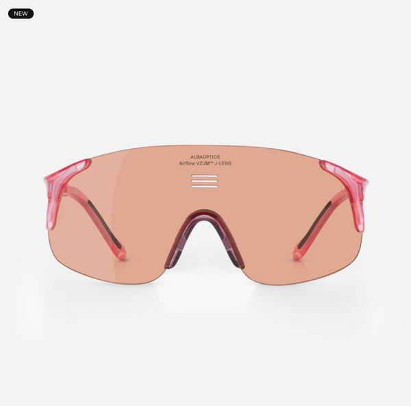 Lightweight Alba Optics JUMBO cycling sunglasses for road and gravel riding