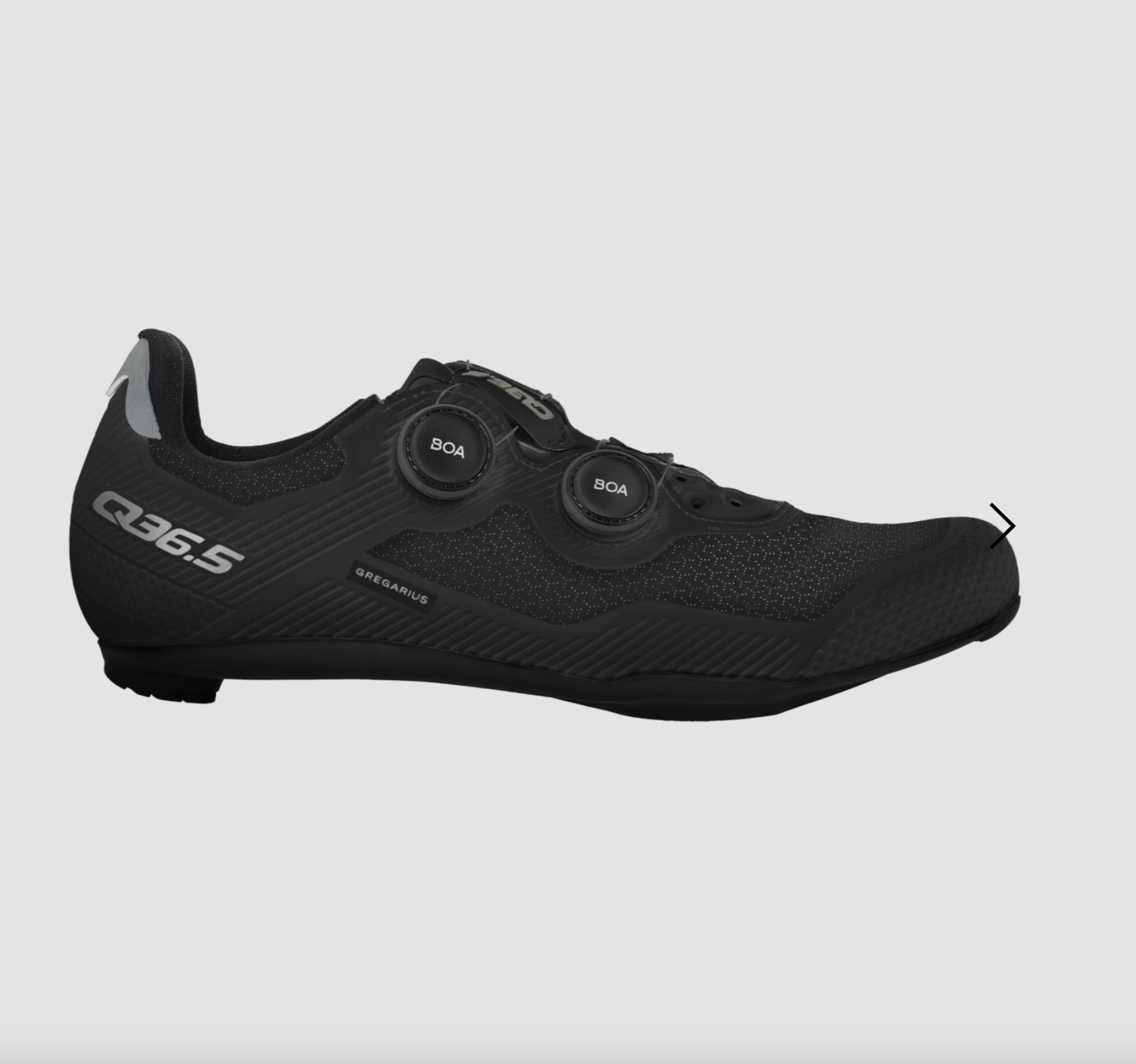 Q36.5 Gregarius Road Shoes Black designed for endurance road cycling