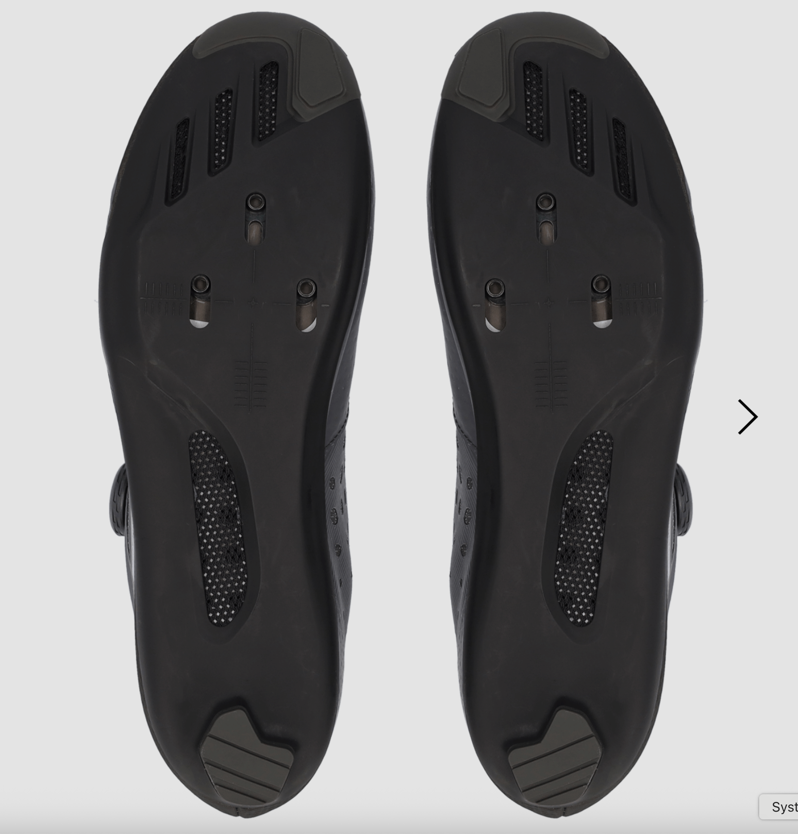 undersole profile of Q36.5 Gregarius Road cycling shoes in black