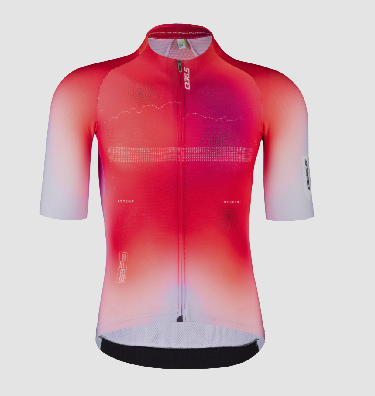 Q36.5 Summer jersey cycling red australia