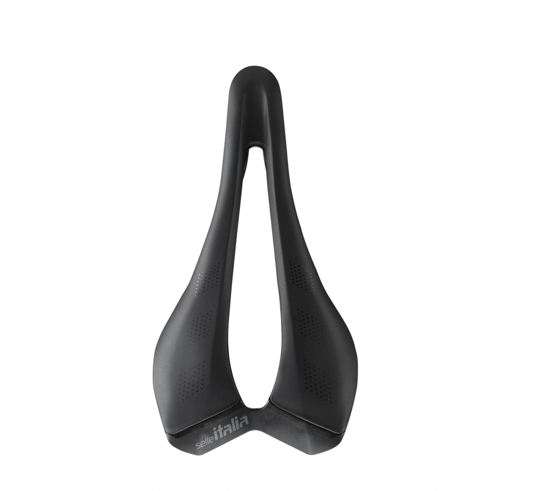 Black advan selle italia saddle bicycle saddle with 'selle italia' branding