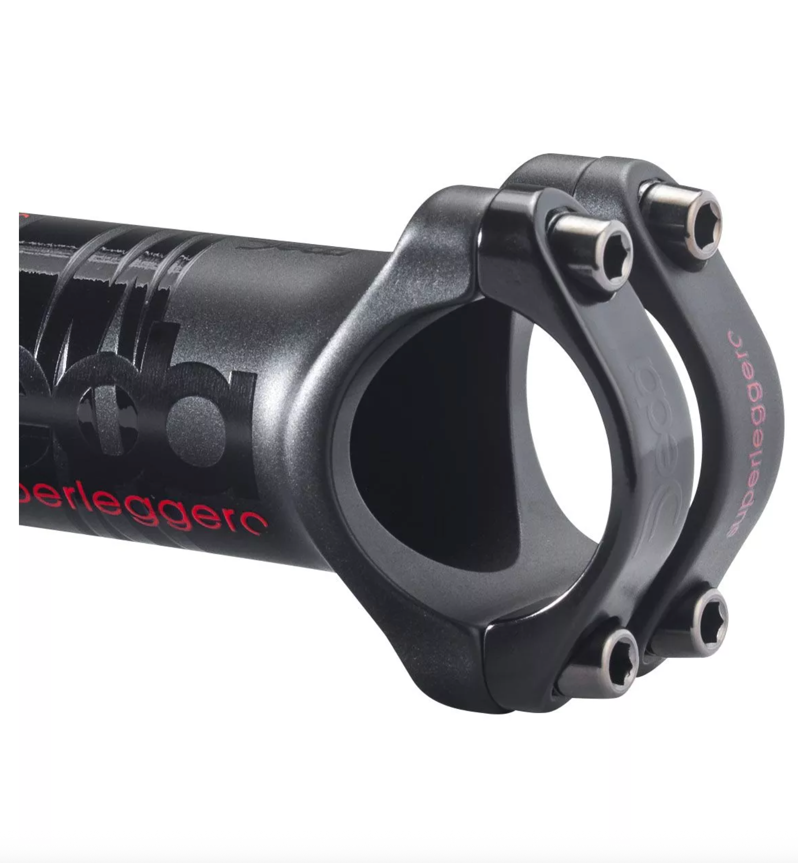 DEDA ELEMENTI SUPERLEGGERO STEM POLISH ON BLACK