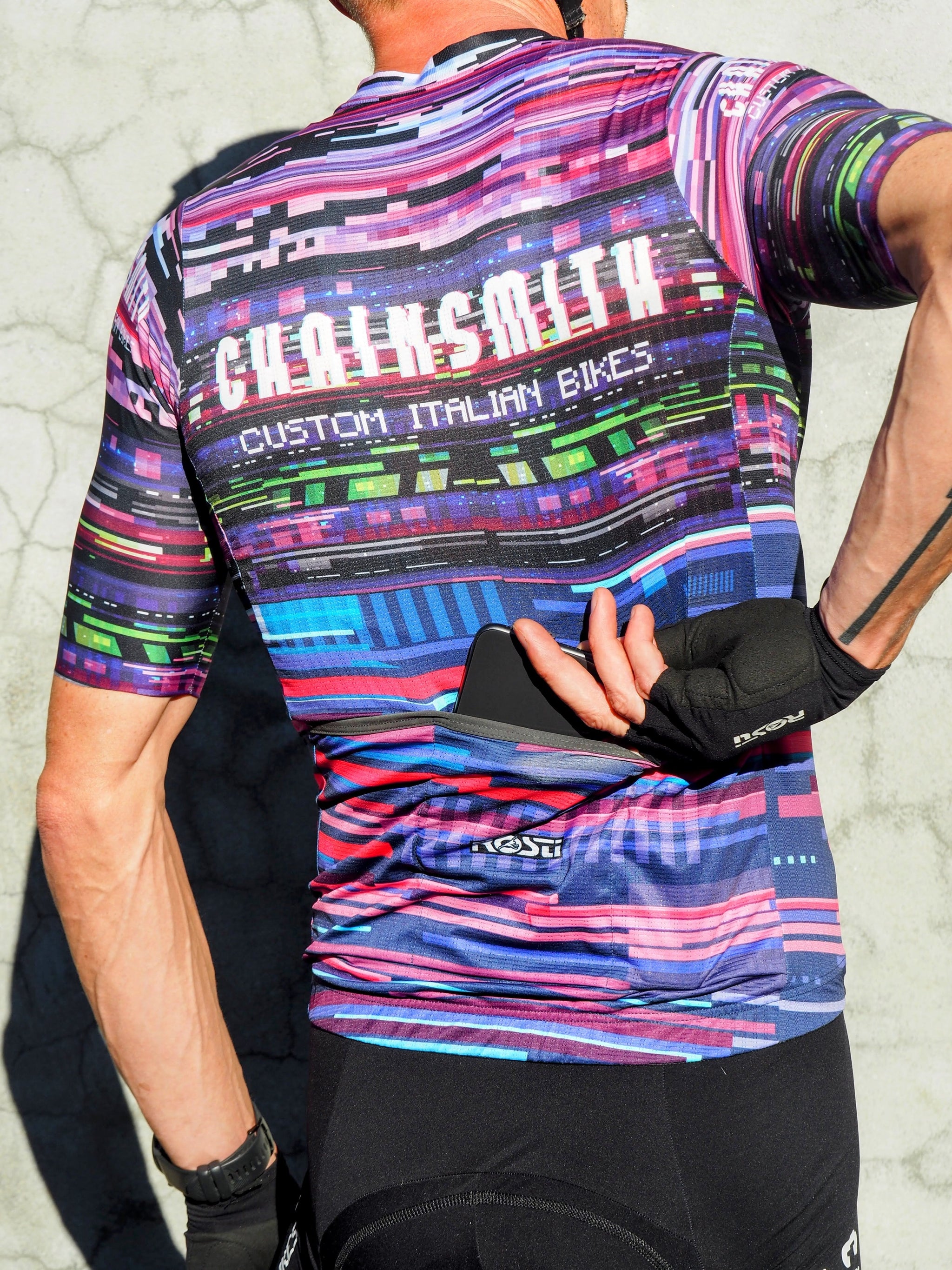 chainsmith jersey kit multicolour pocket view