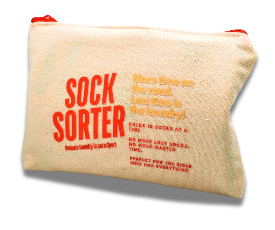 CYCLIST SOCK SORTER – QUICK-CLIP LAUNDRY ORGANIZER FOR ACTIVE KITS