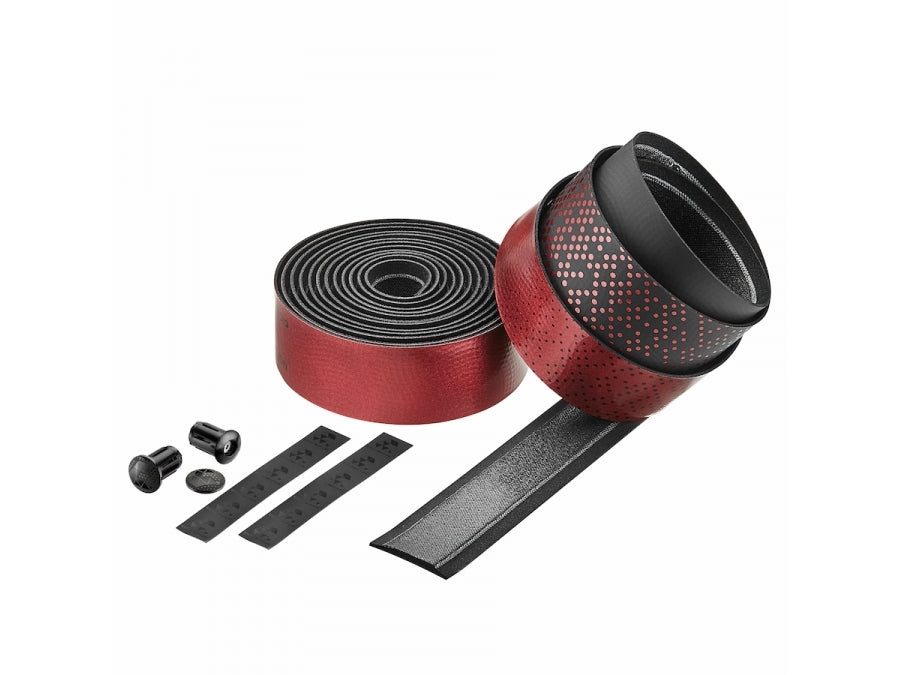 CICLOVATION BAR TAPE ADVANCED LEATHER TOUCH SHINING METALLIC RUBY RED CYCLING SYDNEY AUSTRALIA BIKE SHOP