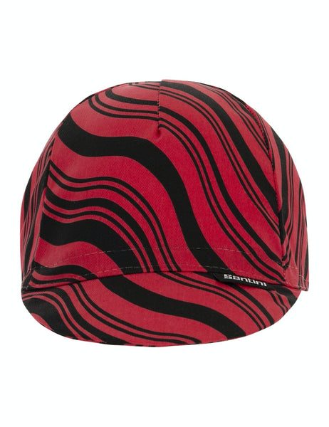 SANTINI SMS KINETIC CYCLING CAP RED ACCESSORY SYDNEY AUSTRALIA BIKE SHOP