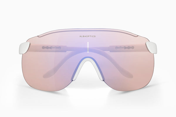 SUNGLASSES ALBA OPTICS STRATOS WHT VZUM FLENS FLM CYCLING SYDNEY AUSTRALIA BIKE SHOP