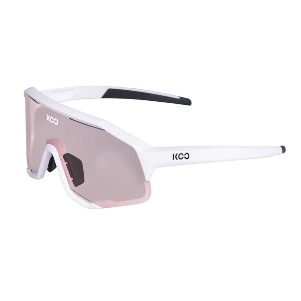 SUNGLASSES KOO DEMOS WHITE LENS PHOTOCHROMIC PINK CYCLING SYDNEY AUSTRALIA BIKE SHOP
