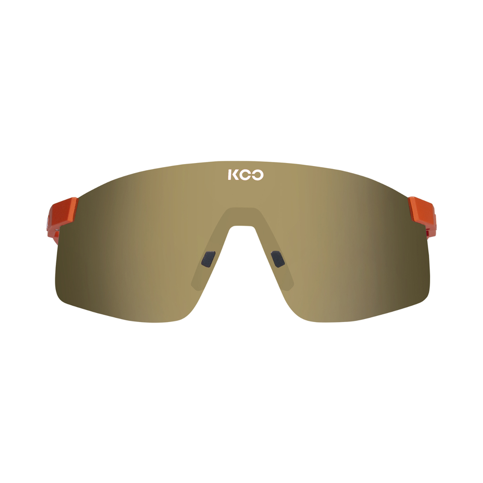 SUNGLASSES KOO NOVA SUNSET MATT LENS GOLD MIRROR CHAINSMITH BIKE SHOP