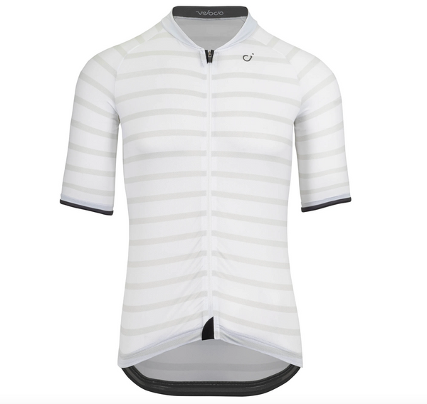 VELOCIO BRETON MENS JERSEY WHITE CYCLING SYDNEY AUSTRALIA BIKE SHOP